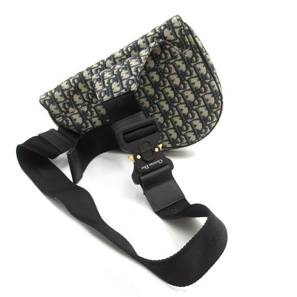 Dior Body Saddle Waist Bag Navy Bag - Picture 1 of 10